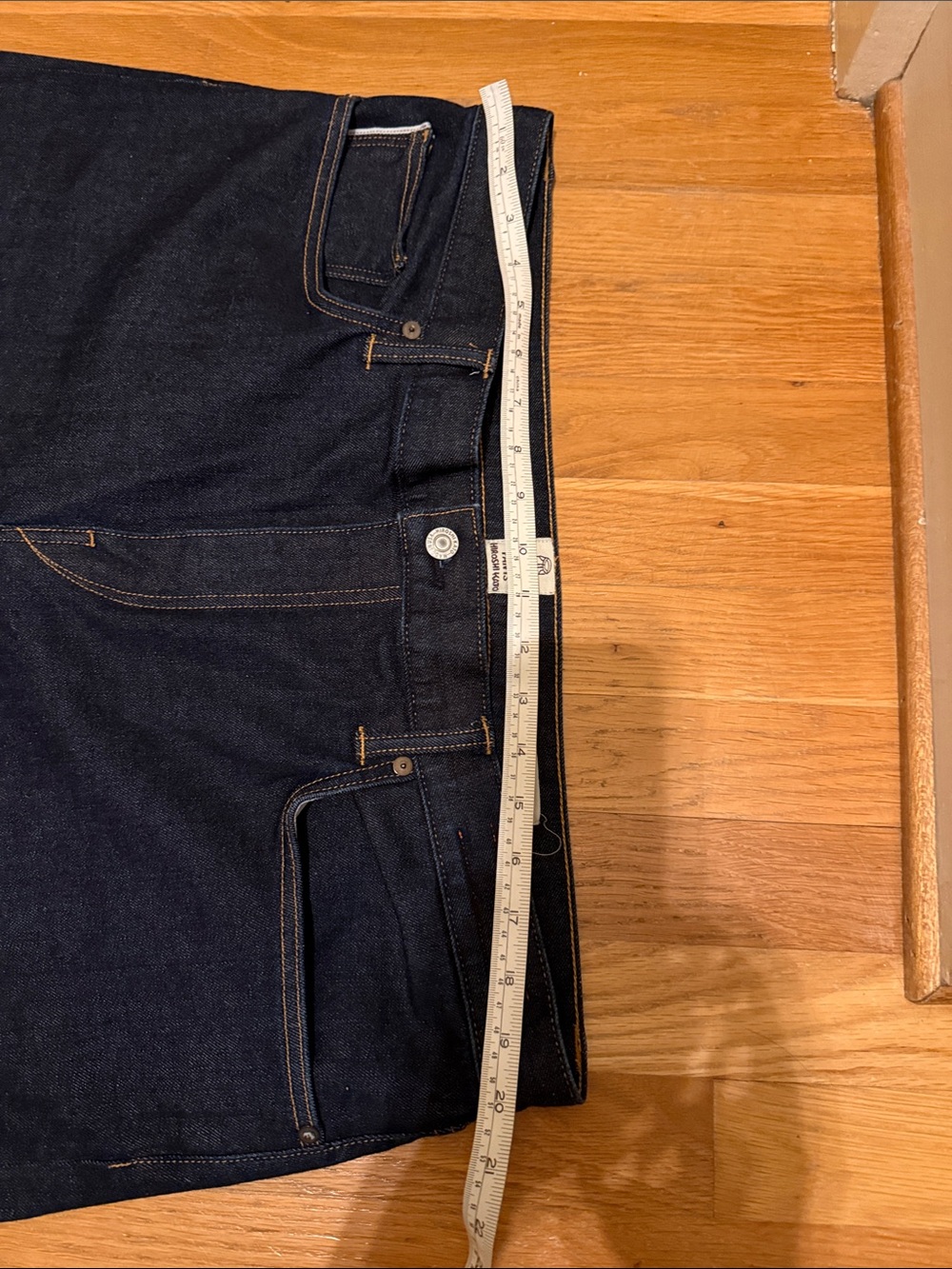 Dark blue jeans by Hiroshi Kato. - Picture 7 of 8